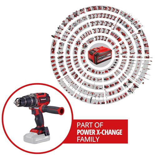 Einhell Professional Perceuse-visseuse à percussion sans fil TP-CD 18/70 Li-i BL-Solo Power X-Change (18 V, moteur sans charbon, 70 Nm, perçage à percussion, mandrin 13 mm, 2 vitesses, sans batterie) – Image 3