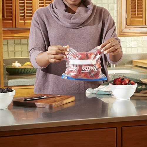 Hefty Slider Gallon Freezer Bags - 1 Gallon (96 co, Pack 2)
