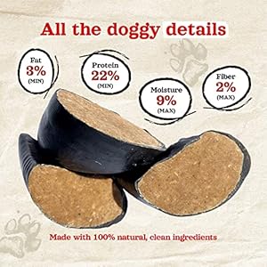 Pure Farm Bacon  Cheese Taste Stuffed Cow Hooves for Canine 4pack Lengthylasting Pure Hoof Beef Bone Treats Greatest for Small Medium  Massive Canine  Cucciolini Doodles Pure farm bacon  cheese taste stuffed cow hooves for canine 4 pack lengthy lasting pure hoof beef bone treats greatest for small medium  massive canine   cucciolini doodles