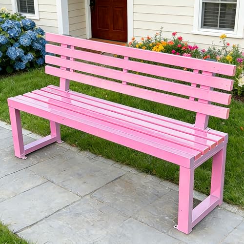 yurstcggh ��̃x���` ���O�x���` �w������t ���� �ϓ����� �ω׏d400kg �h�H�؍ށ��h�K�A���~ �� �w������t�� ���� �뉀 �x�����_�ɍœK 200×40×85cm �s���N