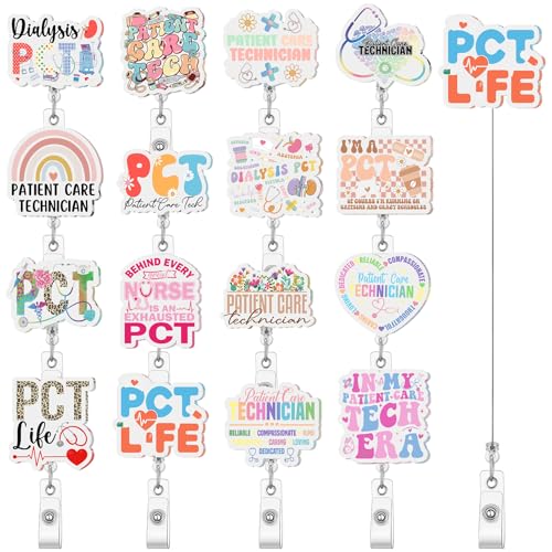 Geyoga Patient Care Technician Badge Reel