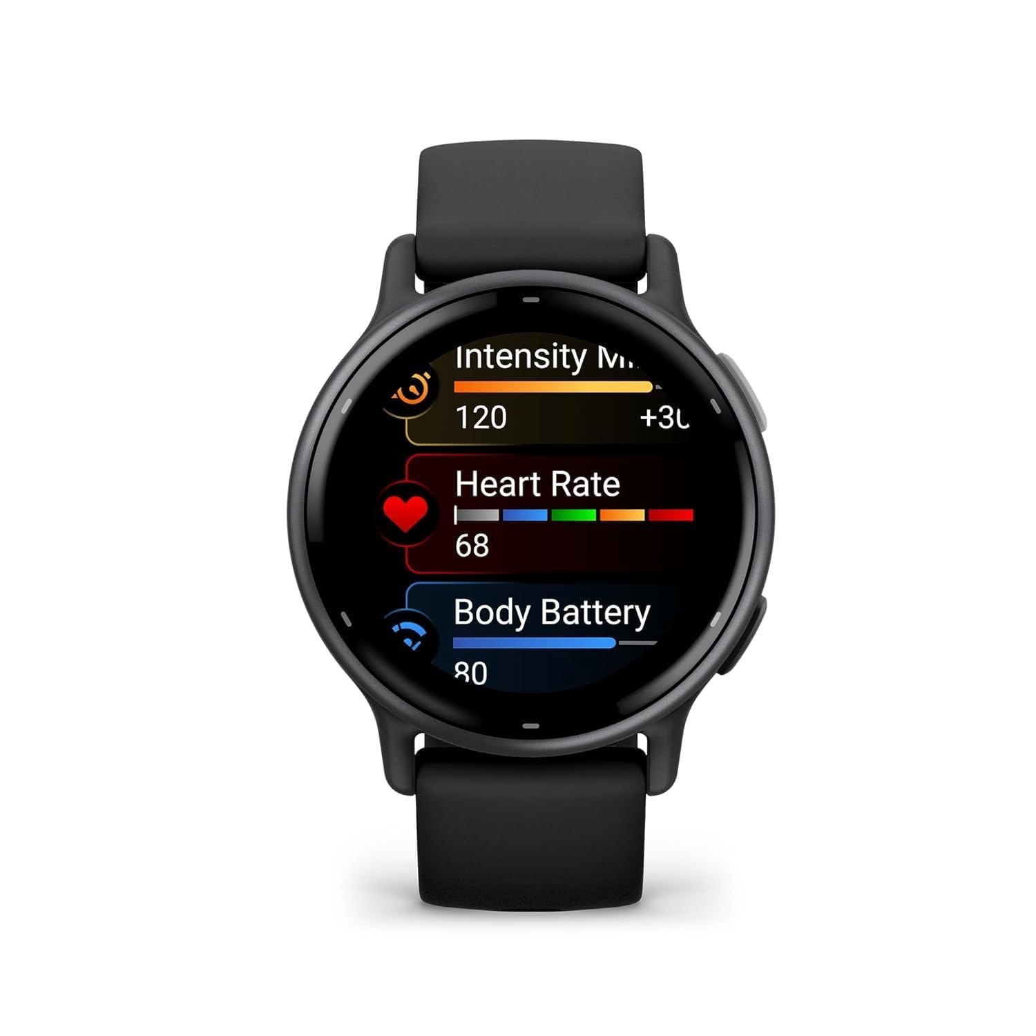 Garmin vívoactive 5, Smartwatch AMOLED 1,2", Cassa 42mm, Musica, Pay, +30 Sport, GPS, Cardio, Coach Sonno, Benefici Workout, Autonomia 11 giorni (Black & Slate) (Ricondizionato)