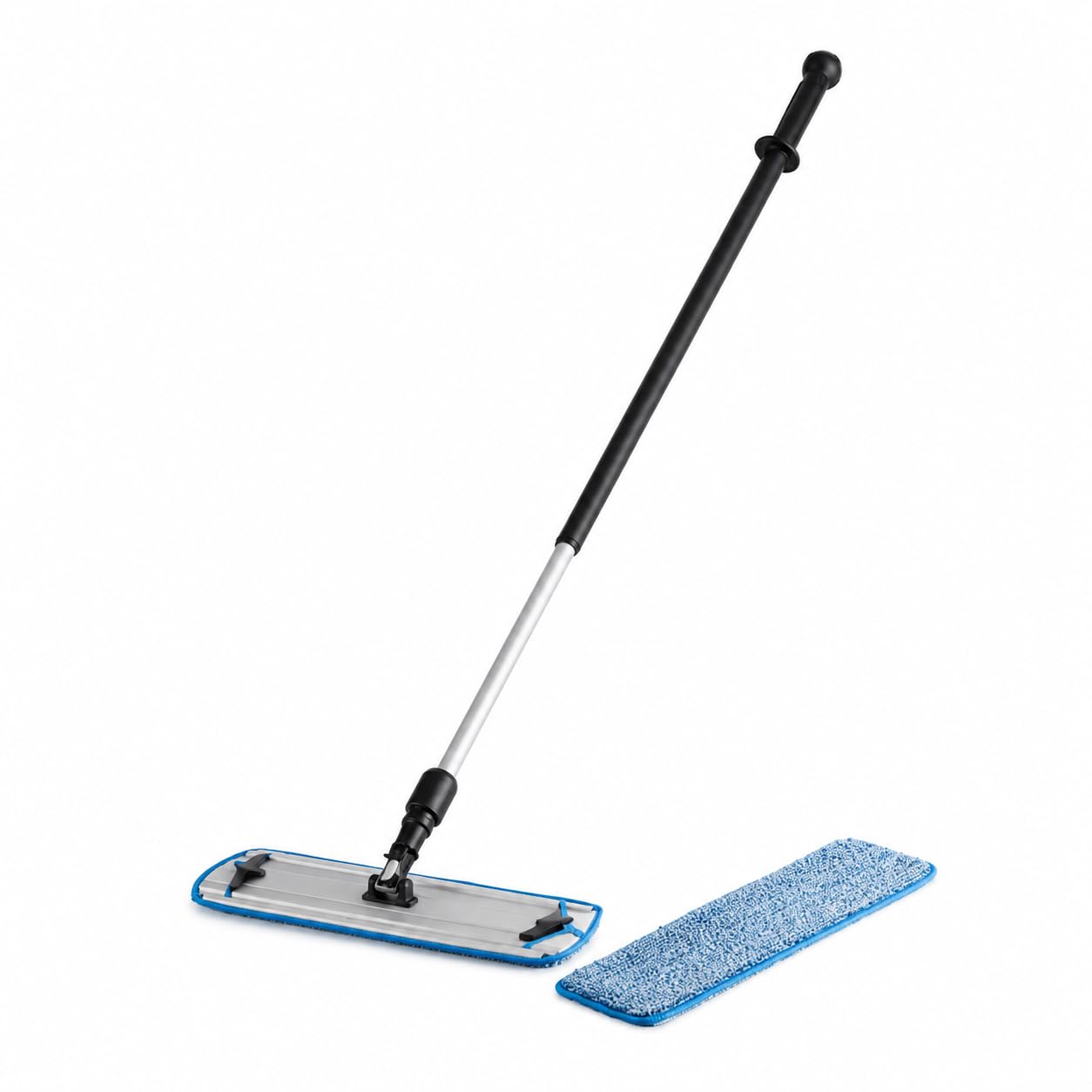 Microfiber Wet/Dry Mop Kit by Glownary – Blue, Model Lvx18mop12