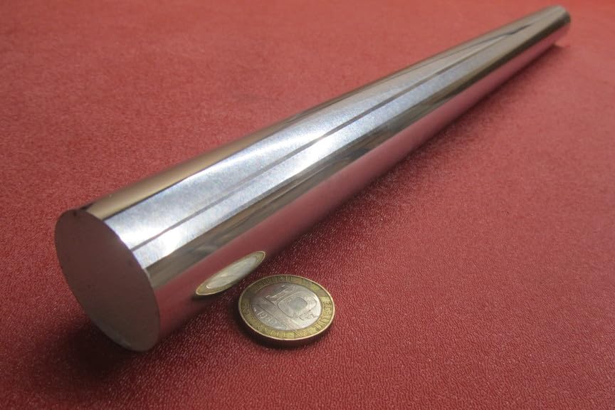 Chrome Plated 1045 Carbon Steel Shaft 1.25" Diameter x 18" Long 1 pc