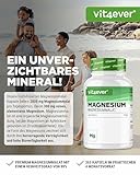 vit4ever Magnesium Malat - 365 Kapseln - 2000 mg davon 300 mg elementares Magnesium je Tagesportion - 4 Monatsvorrat - Hochdosiertes Magnesiummalat - Ohne Zusätze - Vegan