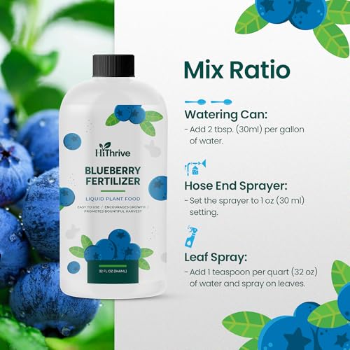 Fertilizante Líquido Blueberry de 32 oz para Plantas de Arándanos miniatura 6