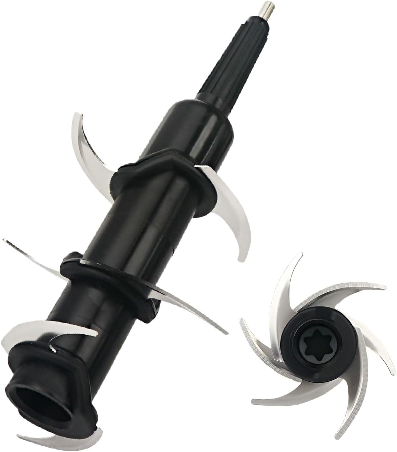 Blender 6 Blade Replacement for Ninja, Compatible with Ninja 72 oz Pitcher 1100W