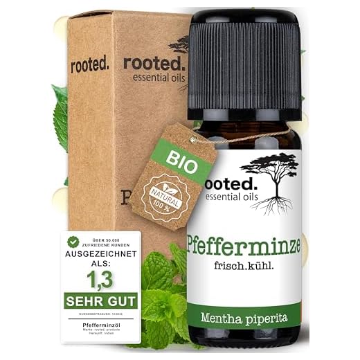 rooted. BIO Pfefferminzöl 10ml