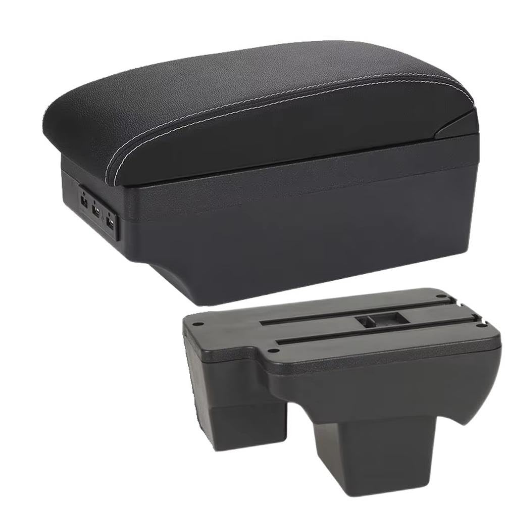 FSOZDBBPL For Polo 2020-2024 Car Armrest Box Storage Box Retrofit Parts Interior Parts