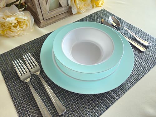 Platos desechables de plástico 10.5" pack 240 miniatura 3