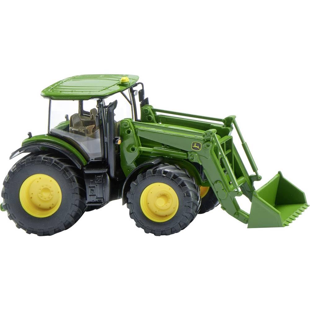 Wiking 035804 John Deere 7260R with Front Loader Track H0 1:87, Not a Toy