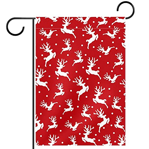 Drapeau de jardin de qualité supérieure textile occultant double taille 71x101 cm