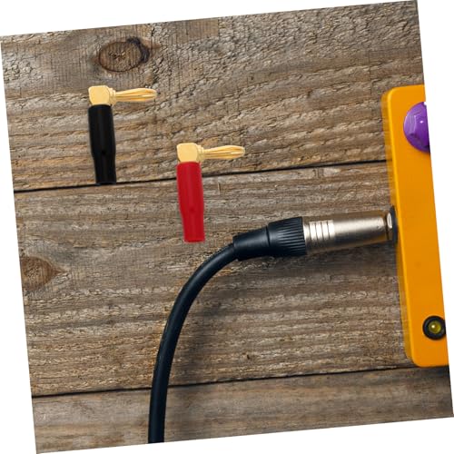 Cable de altavoz con conector banana de audio para configurar su cine en casa 6