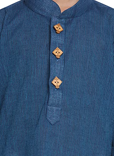 Image of VASTRAMAY Boys Cotton Regular Fit Solid Regular Kurta