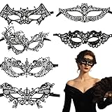 Encaje transpirable: confeccionadas en tejido de encaje suave y transpirable, con contornos ergonómicos para adaptarse a diferentes formas de ojos. Garantizan que no se produzcan irritaciones en la piel ni presión en los ojos durante un uso prolongado.