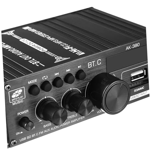 OSALADI Amplificador de Sonido Amplificador de Altavoz para Altavoces Receptor de Audio para Coche Uso Doméstico - imagen 8