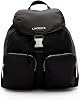 Lacoste Nylon Backpack for Men, Black, One Size, Nylon Backpack