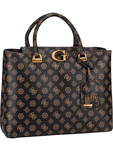 Guess Vibe Girlfriend Carryall Mocha Logo, Taille unique, (uess-hwqb85-58010-bei)