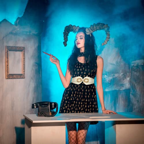 Wide Elastic Waist Belts for Women Fashion Cinch Belts for Dresses Jeans Jumpsuit3