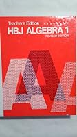HBJ Algebra 1 015353804X Book Cover