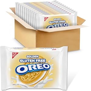 OREO Gluten Free Golden Sandwich Cookies, Gluten Free Cookies, 12-12.08 oz Packs
