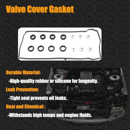 Image of AUCERAMIC HS26435PT Head Gasket Sets Kit Fit for 2008-2013 Honda Accord 2012-2015 Civic 2010-2014 Cr-V 2012-2015 Crosstour 2013-2015 Acura ILX 09-13 Tsx 2.4L L4 366930