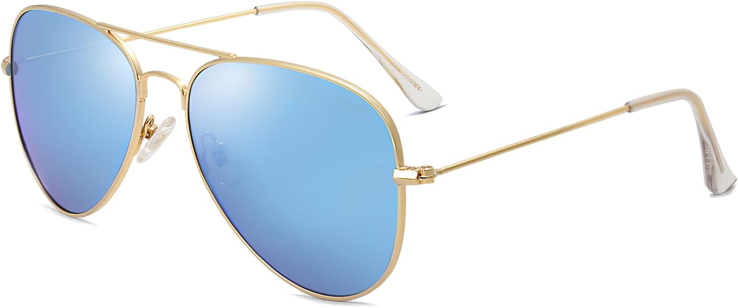 SOJOS Classic Aviator Polarized Sunglasses for Men Women Vintage Retro Style - Image 3