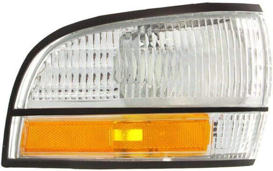 Front Right Passenger Side Orange Clear Lens Corner Light without Cornering Lamp Marker Signal Turn Park for Buick for LeSabre 1992-1996 for Park Avenue 1991-1996