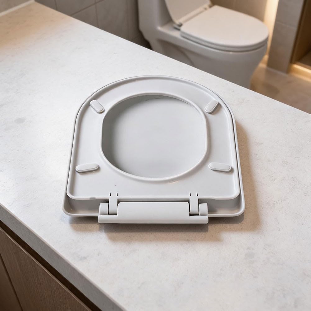 Sedile WC a forma di U Soft-Close abbassamento automatico per sedile WC