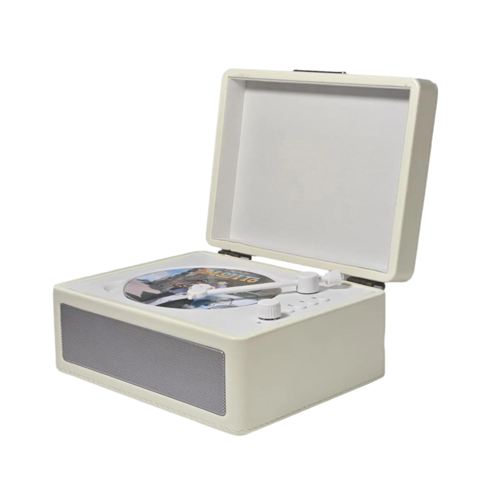 Reproductor de CD, Reproducción de Disco USB Reproductor de CD Retro con Inserción de Disco Estilo Bandeja para Entusiastas de la Música y Coleccionistas por Igual