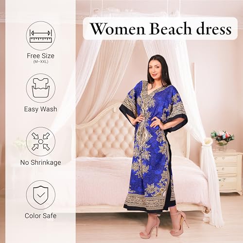 Kaftan Dresses for Women – Plus Size Maxi Beach Dress, Evening Dress, Swimsuit Cover-ups, Long Tunic Caftan, Moo Moos Kimono3