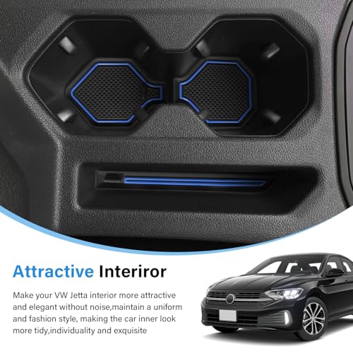 Protectores para portavasos Jetta 2019-2026, 4 piezas miniatura 6