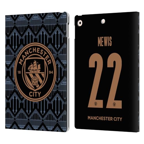 Protection iPad 10.2 anti-rayures étui cuir Manchester City Sam Mewis