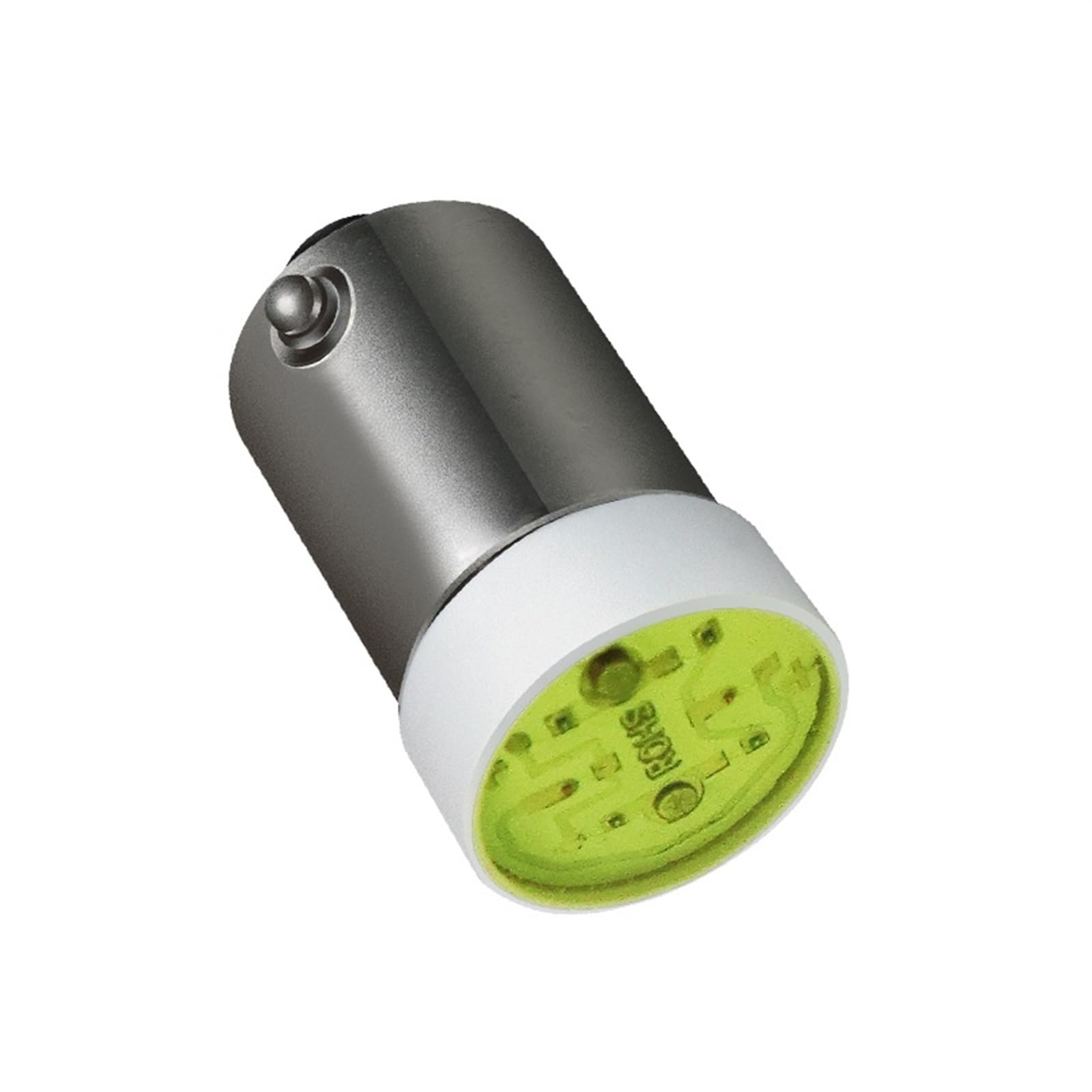 1 pz lampada a LED perlina 6 V 12 V 24 V 110 V 230 V bianco verde giallo rosso blu interruttore della luce a LED (Color : White LED, Size : 12V)