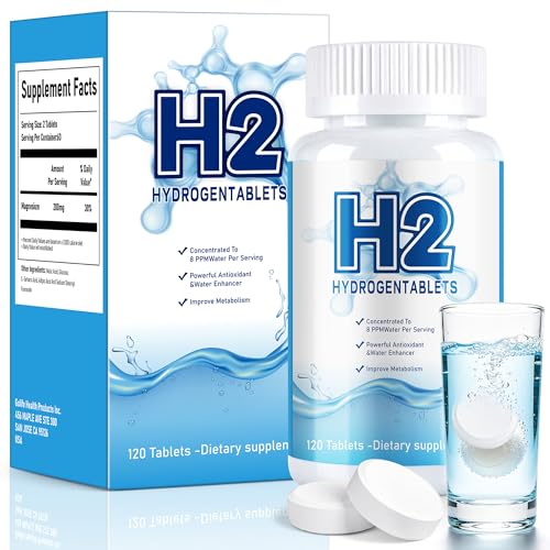 120 Hydrogen Tablets for Drinking Water