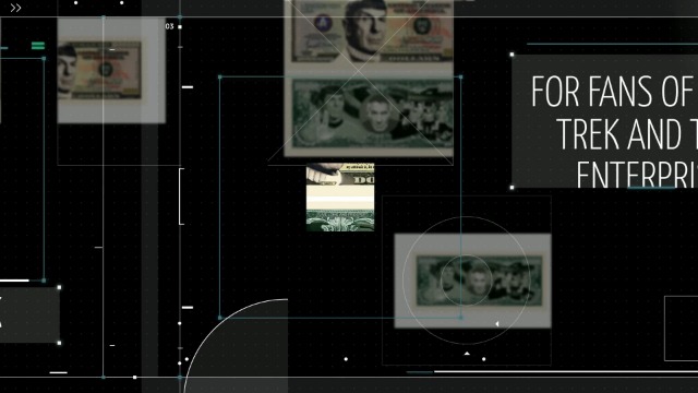 American Art Classics Leonard Nimoy Spock Million Dollar Bill - Pack Of 10 - Star Trek Novelty Money