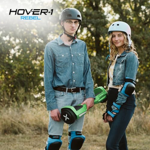 Hover-1 Rebel Electric Self Balancing Scooter for Kids with 6.5” Tires, Dual 110W Motors, 6 mph Max Speed, and 3 Miles Max Range