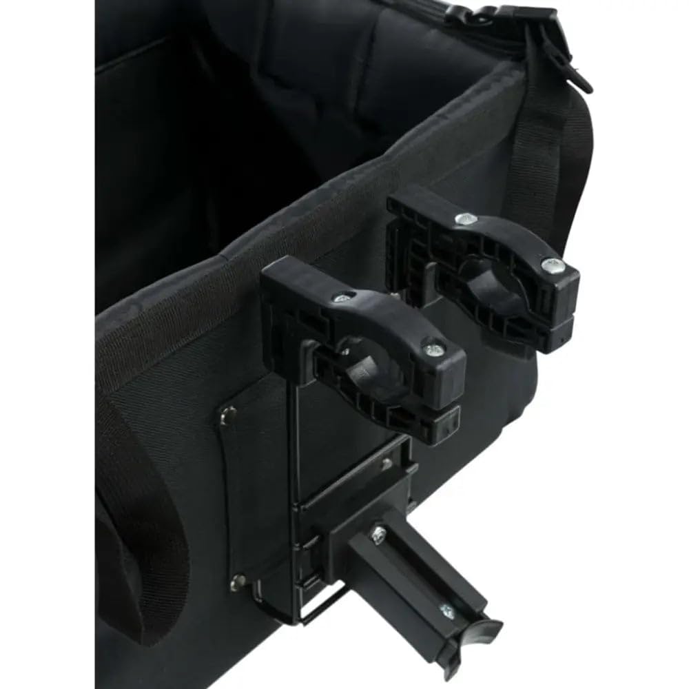 TRIXIE Front-Box na rowery, 41 x 26 x 26 cm, czarny/szary, 2,82 kg