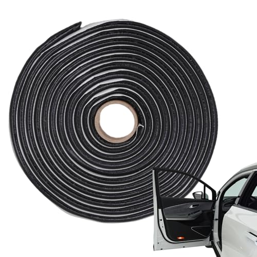 Burlete de burlete para coche, perfil burlete para bordes, aislamiento de ruido y aire frío para cristales de coche, para vehículos SUV, camiones, furgonetas, garajes y talleres