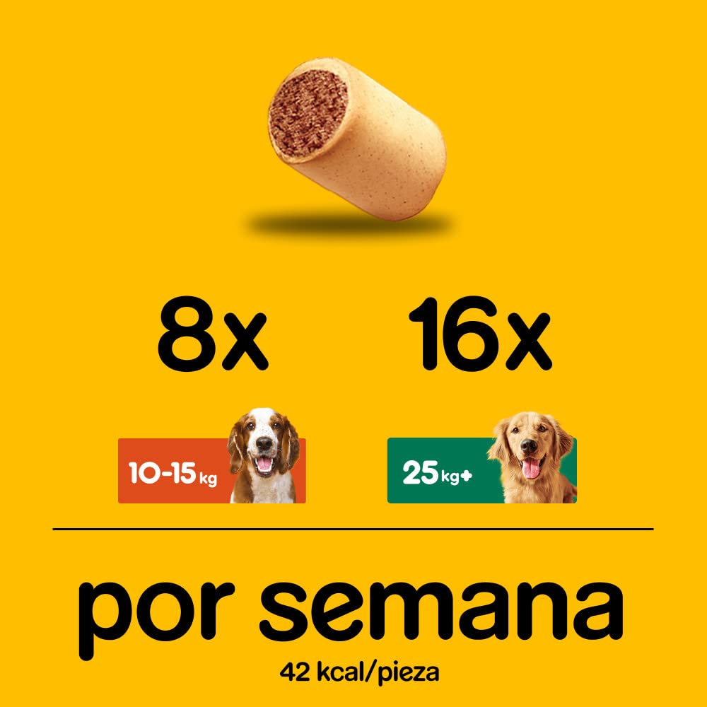Pedigree Galletas Markies para Mimar A Tu Perro Mediano, 500 G 500 g - Pack de 12