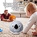 VangeBow Silent Indoor Soccer Balls for Toddlers 1-3, Inflatable Soft Plush Baby Toddler Soccer Ball Toys Gifts for 1 2 3 4 5 Year Old Boy Girl First Birthday Gift (Koala, Pump Include)