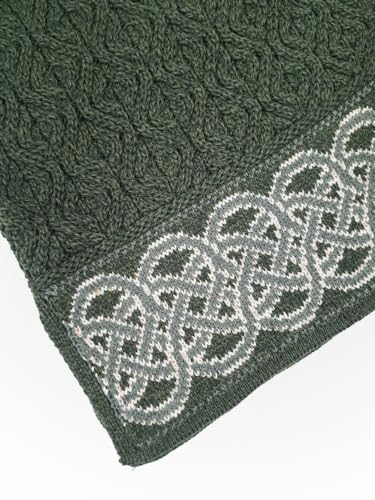 Aran Crafts Ranelagh Jacquard Sweater 100% Merino Wool, Made in Ireland4