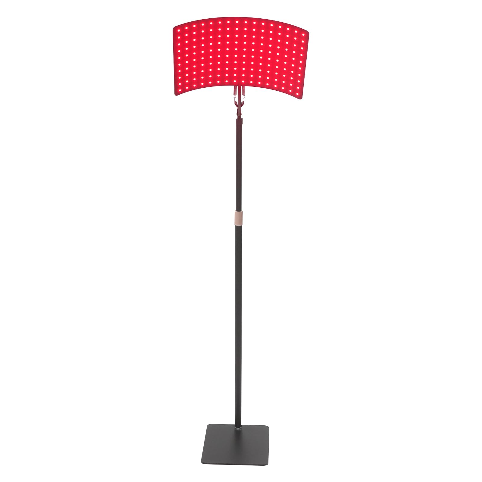 Lampada a luce rossa con supporto, grande pannello, lampada a infrarossi, 160 x 0,5 W, LED a luce rossa con timer da 15/30/45/60 minuti