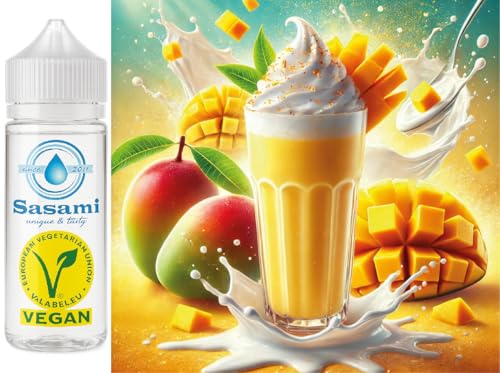 Arôme concentré milkshake mangue Sasami 100 ml : la solution idéale pour e-liquide vegan