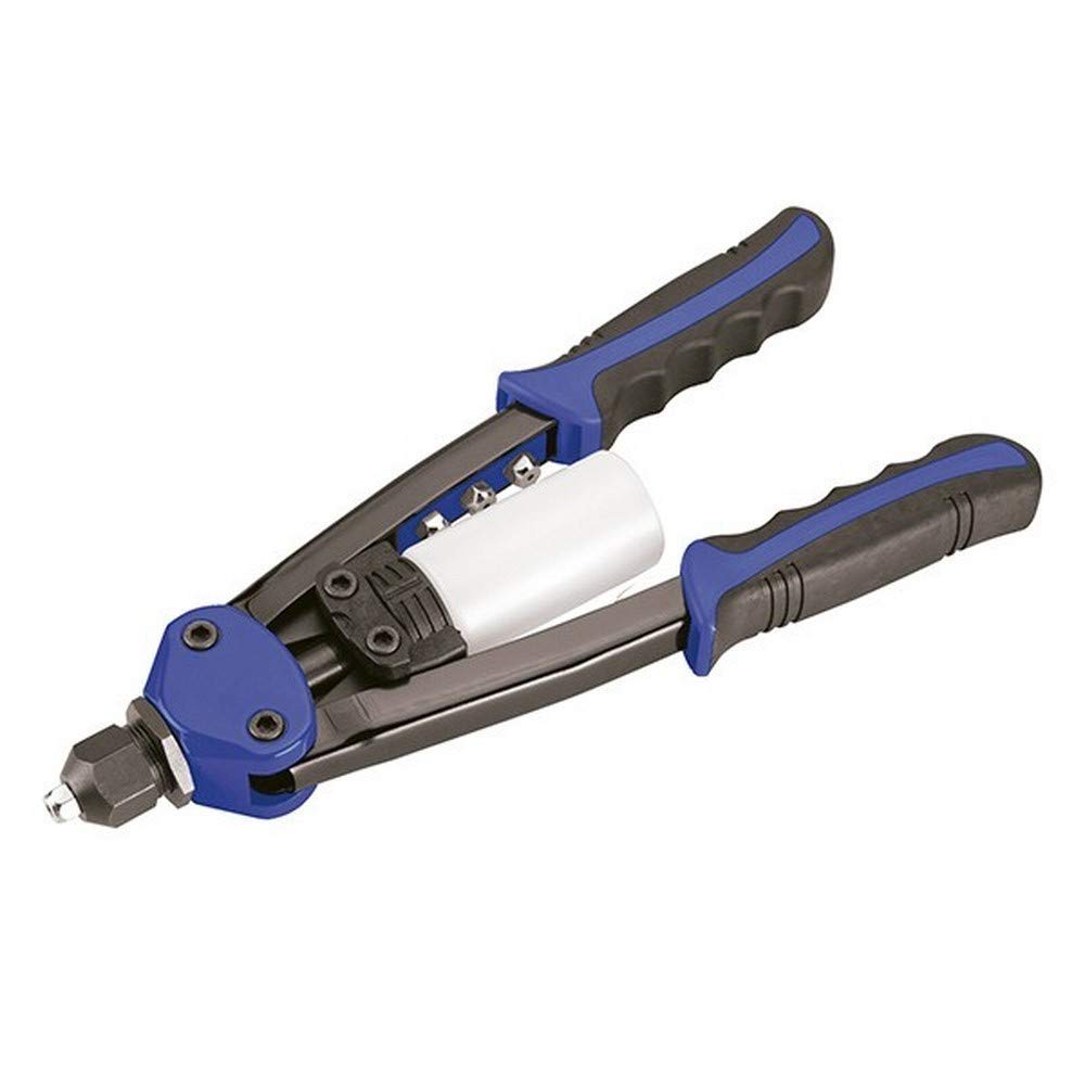 ALYCO 183105 - Remachadora de alta potencia de 2 manos 300 mm para remcahes de 2.4-4.8 mm