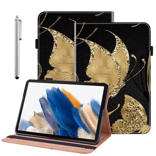 Étui pour Samsung Galaxy Tab A 10.1 2019 BOLELAW en cuir PU noir avec béquille