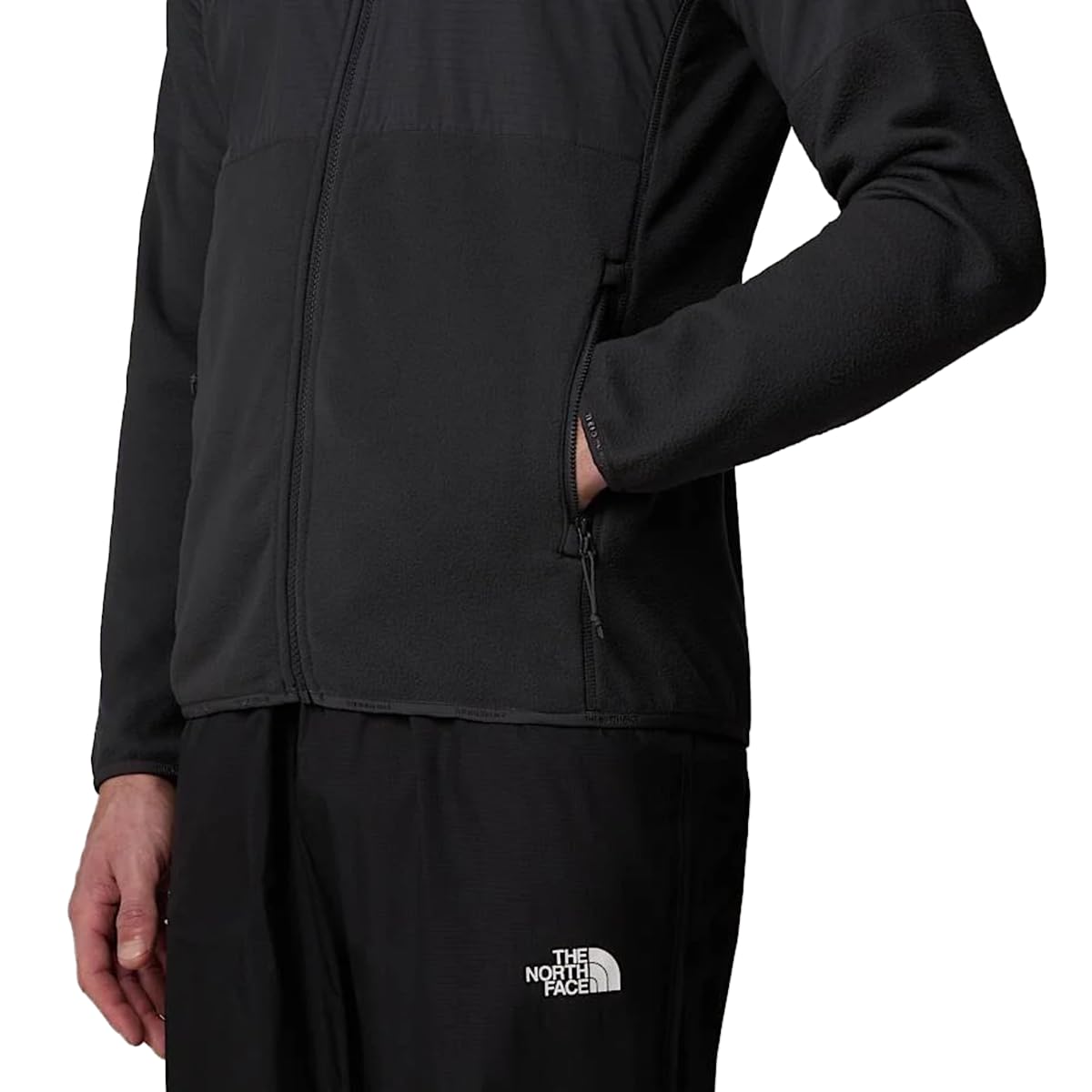 The North Face Pile da Uomo Pesante con Cerniera Integrale Glacier Rosso Codice NF0A89JGDO3