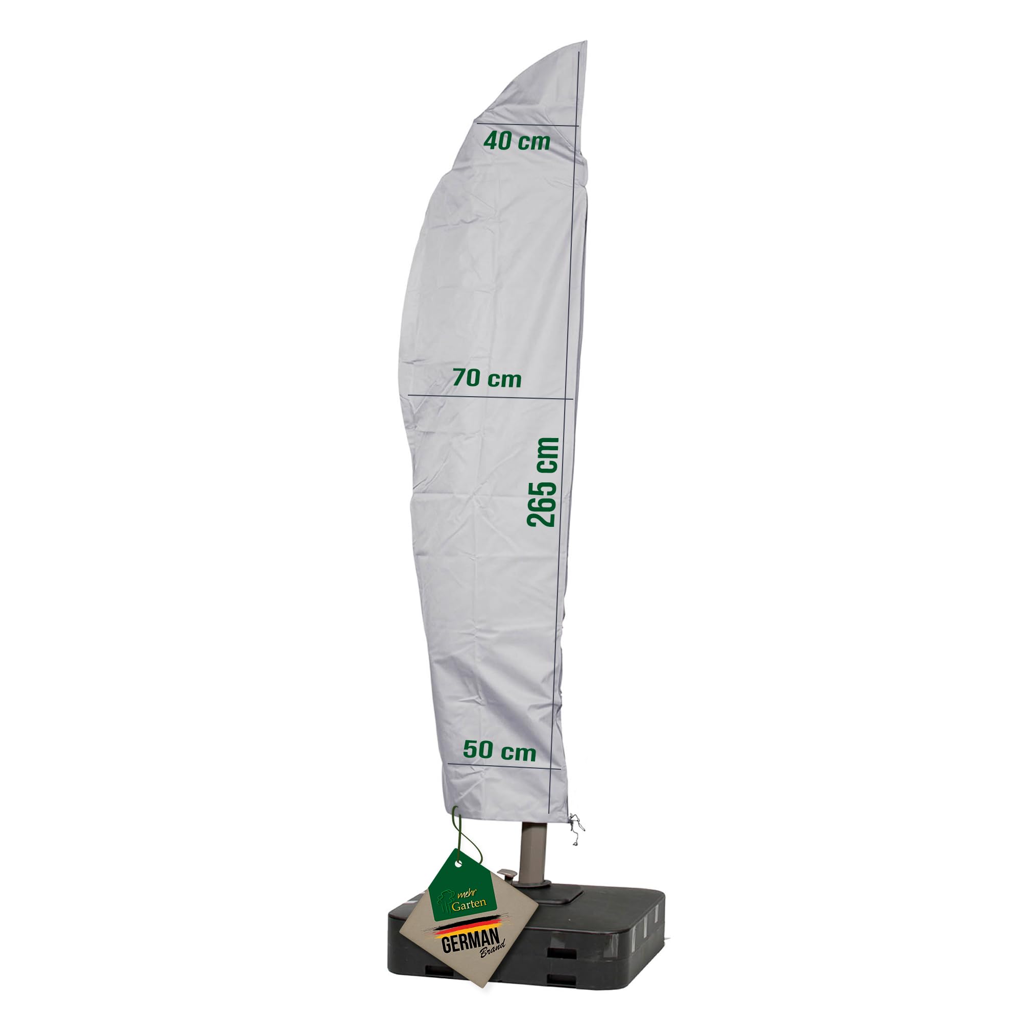 Premium Protect Sonnenschirm Schutzhülle, 265x40/70/50 cm