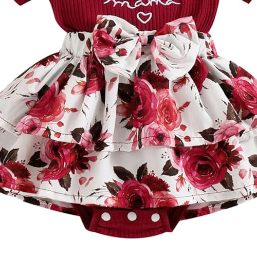 Image of Hopscotch Girls Text Print Bodysuit with Headband In Green Color