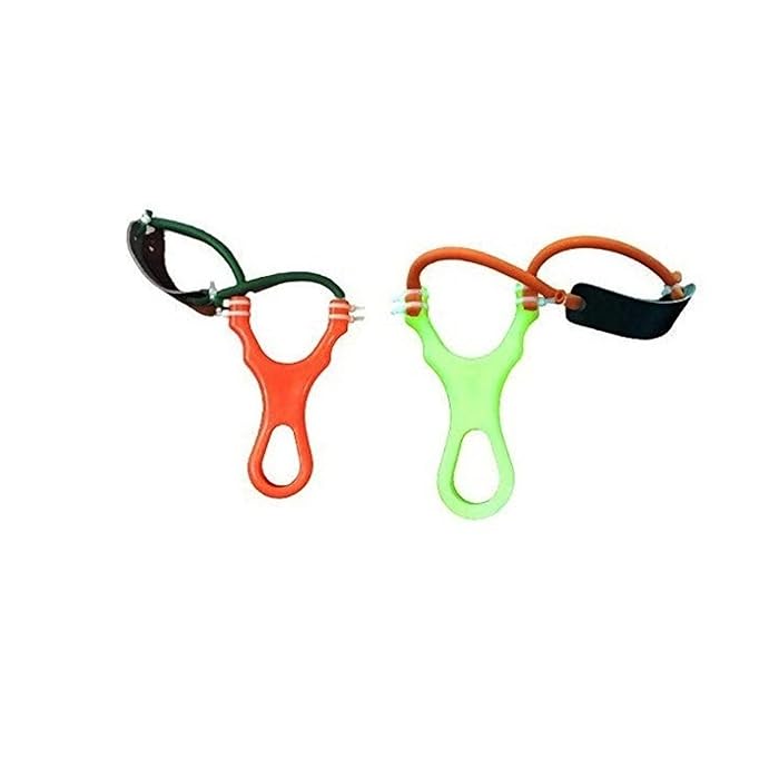 Buy VEDO Plastic Slingshots/Gulel, Flat Industrial Rubber, Ideal for
